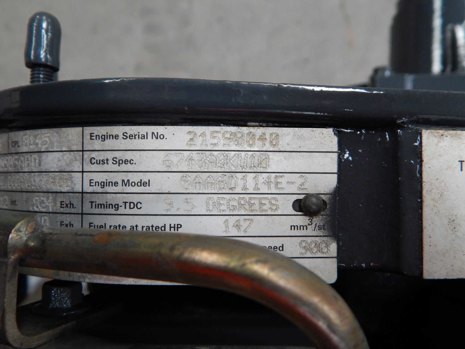 Engine KOMATSU PC340-7 SAA6D114E-2