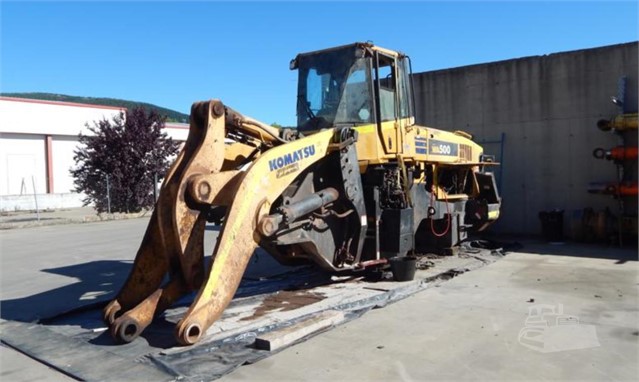Cargadoras de ruedas KOMATSU WA500-6