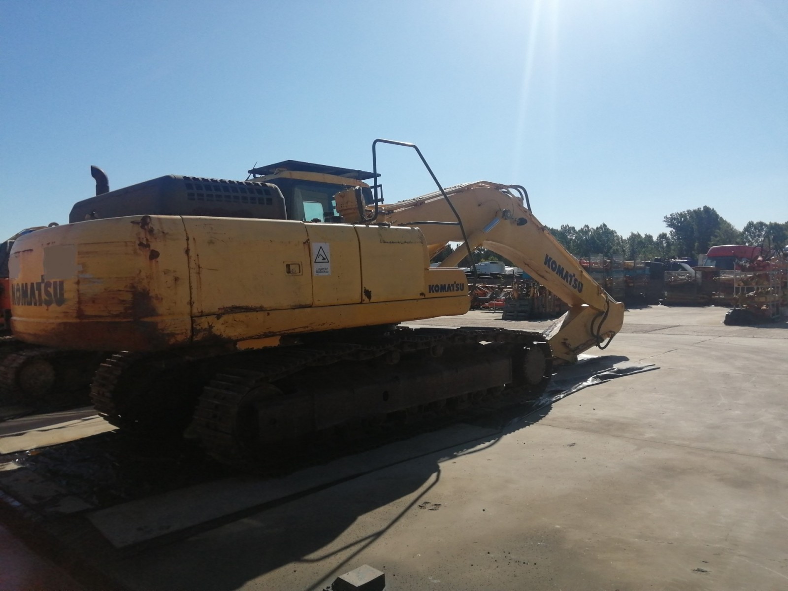 EXCAVADORA kOMATSU PC340NLC-7